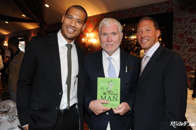 E! News� Michael Yo, GQ "Style Guy" Glenn O'Brien, and Integrity Capital Partners' Robert Finfer.